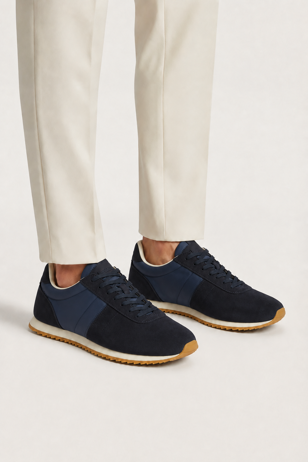 Varese Retro Sneaker Navy Blue