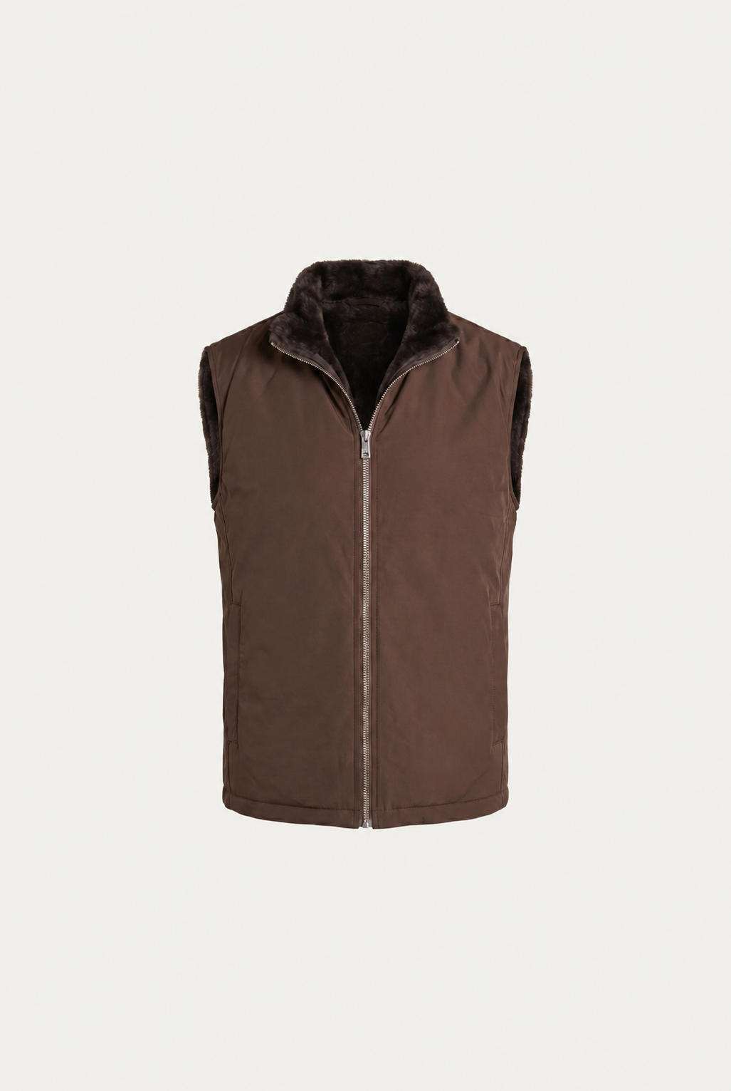 Alpina Fur Bodywarmer Chocolate