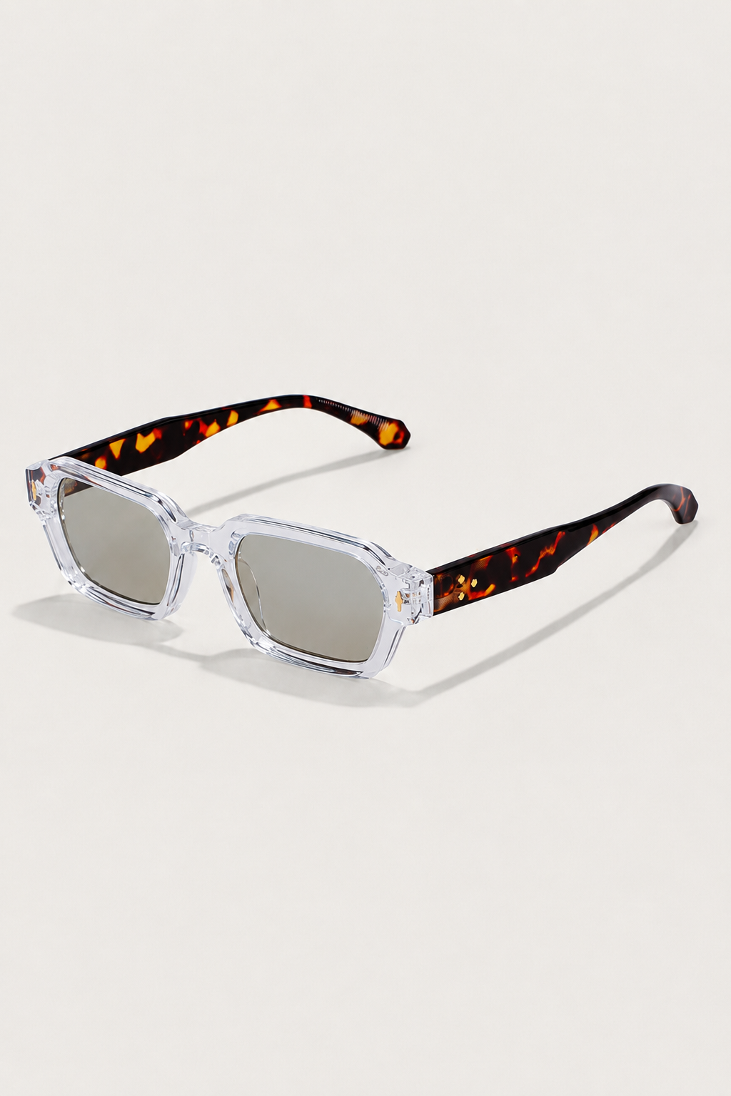 Cobalt Lucent Transparent Leopard