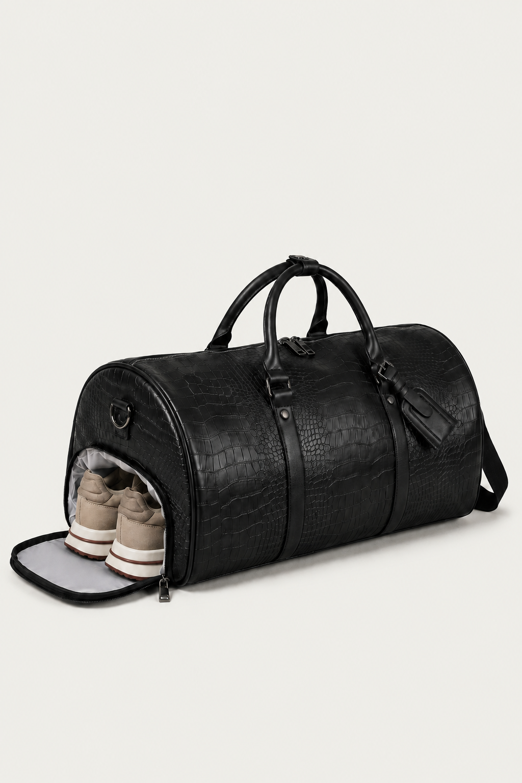 Croco Duffel Bag