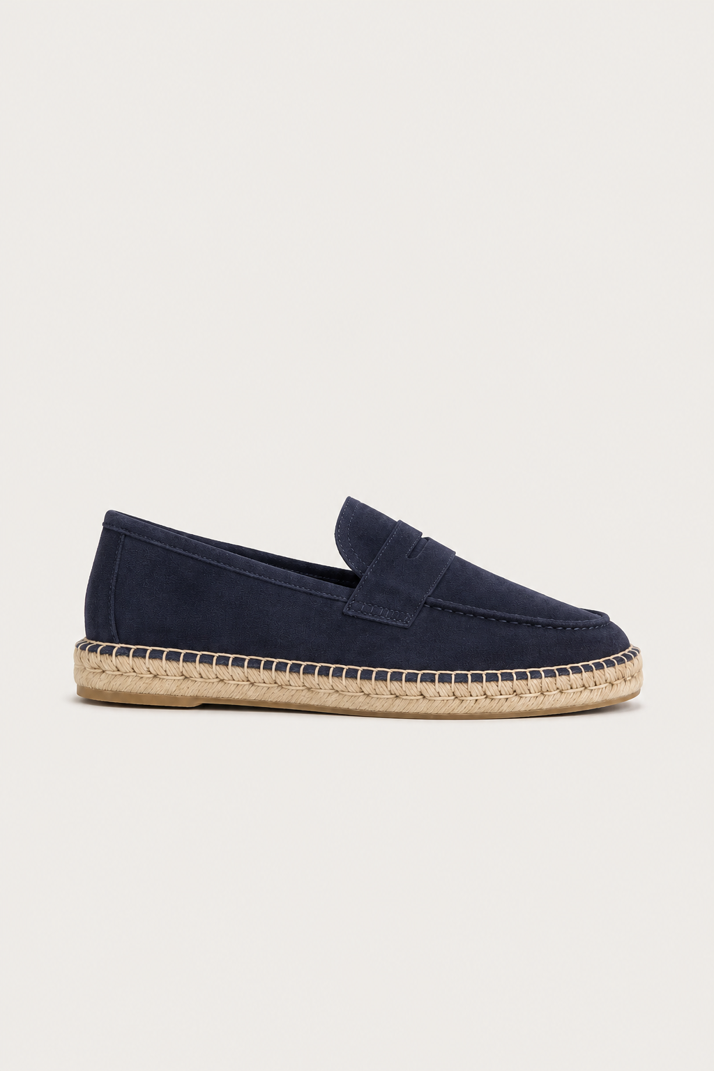 Como Suede Espadrille Navy