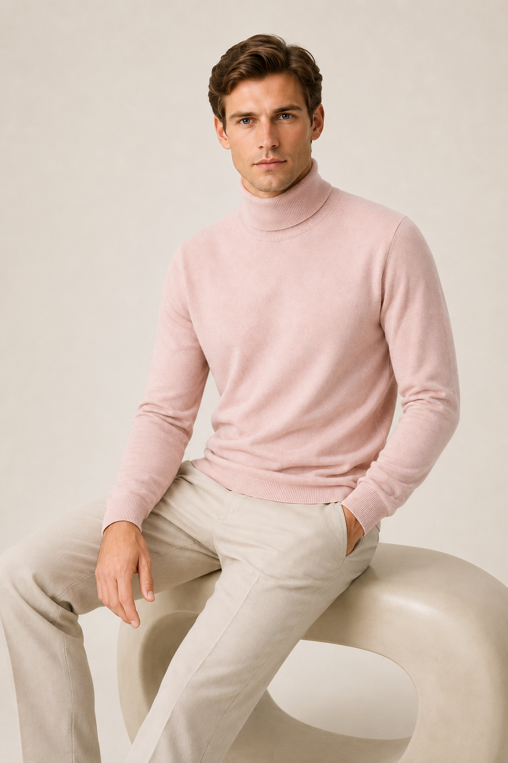 Bellamy Turtleneck Rose
