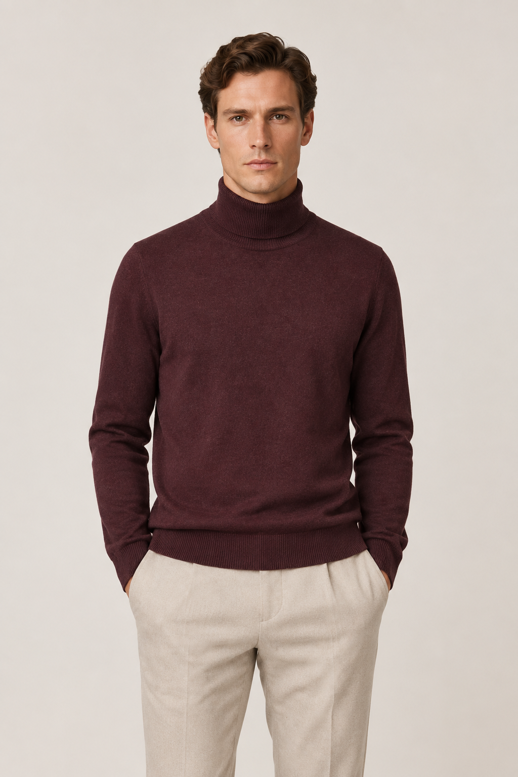 Bellamy Turtleneck Burgundy