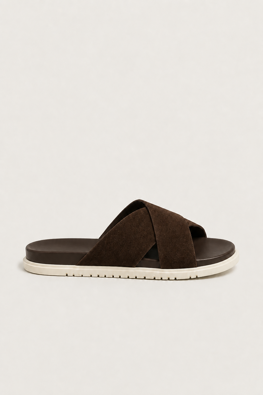 Valerio Slide Dark Brown