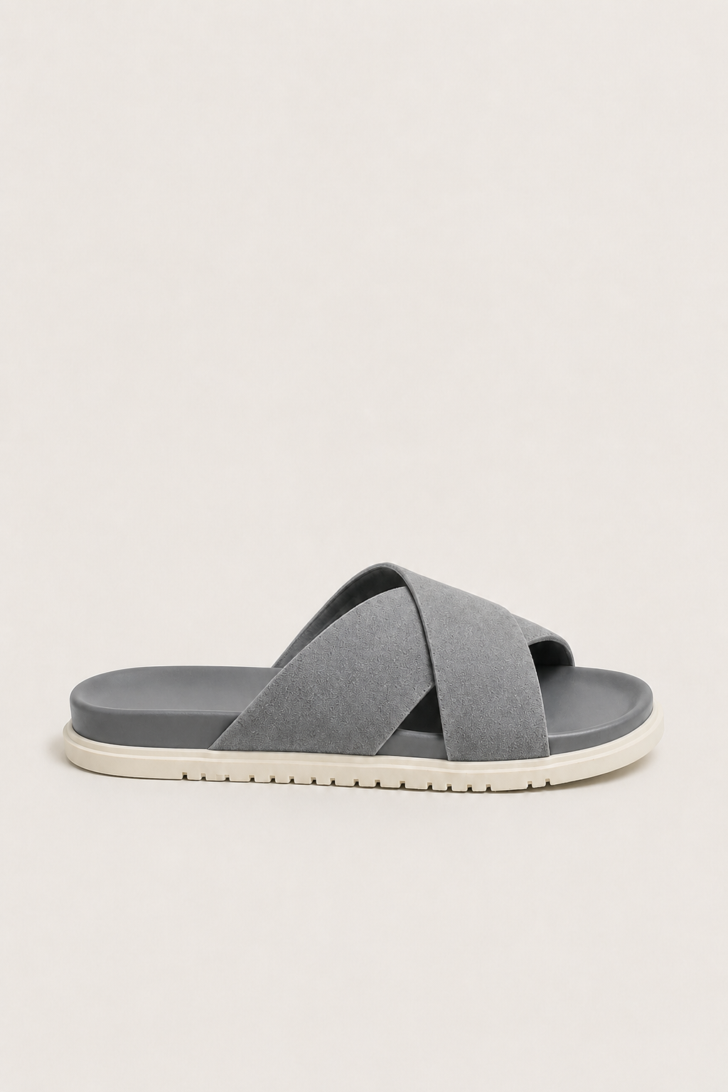 Valerio Slide Silver Gray