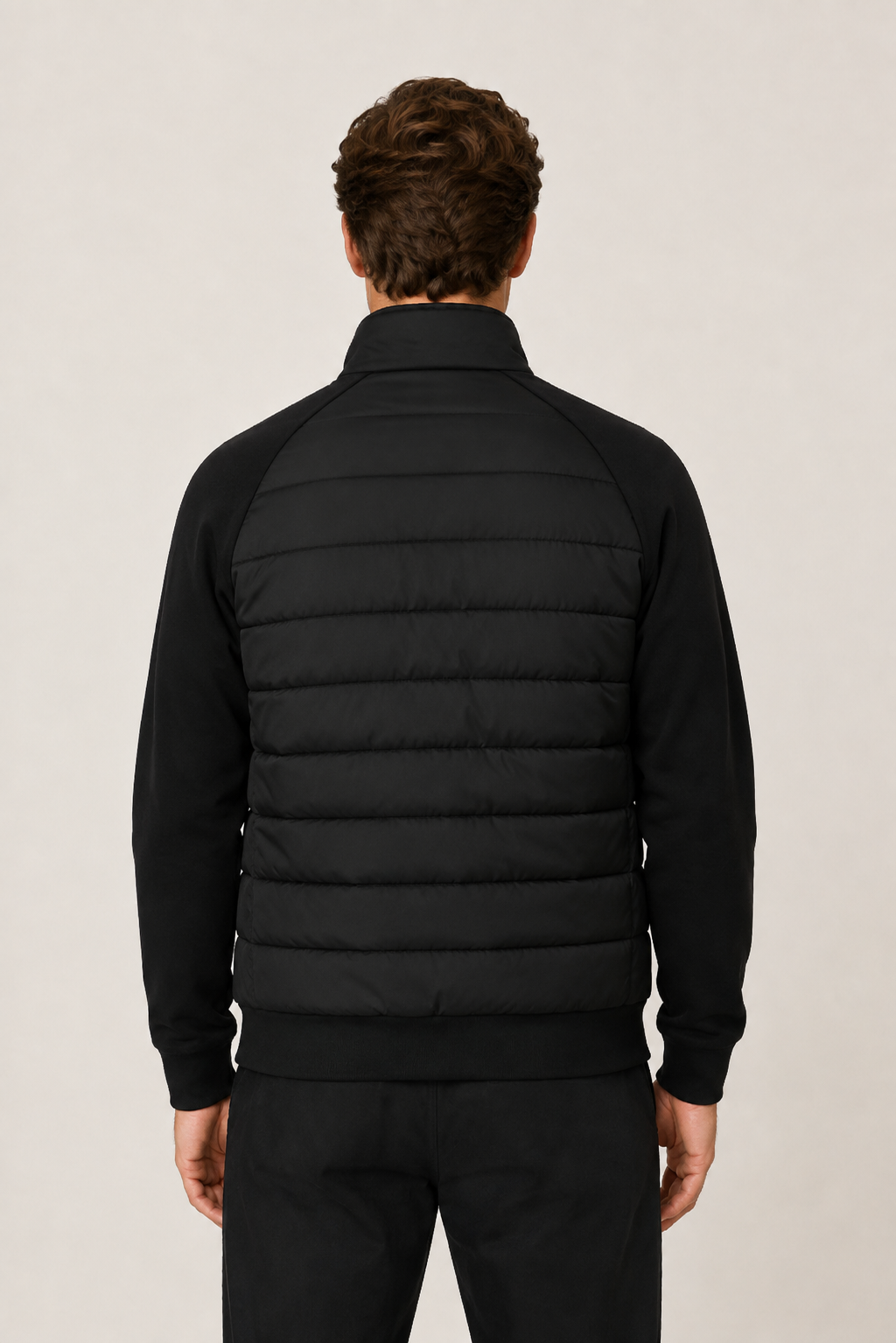 Essential Hybrid Jacket Black