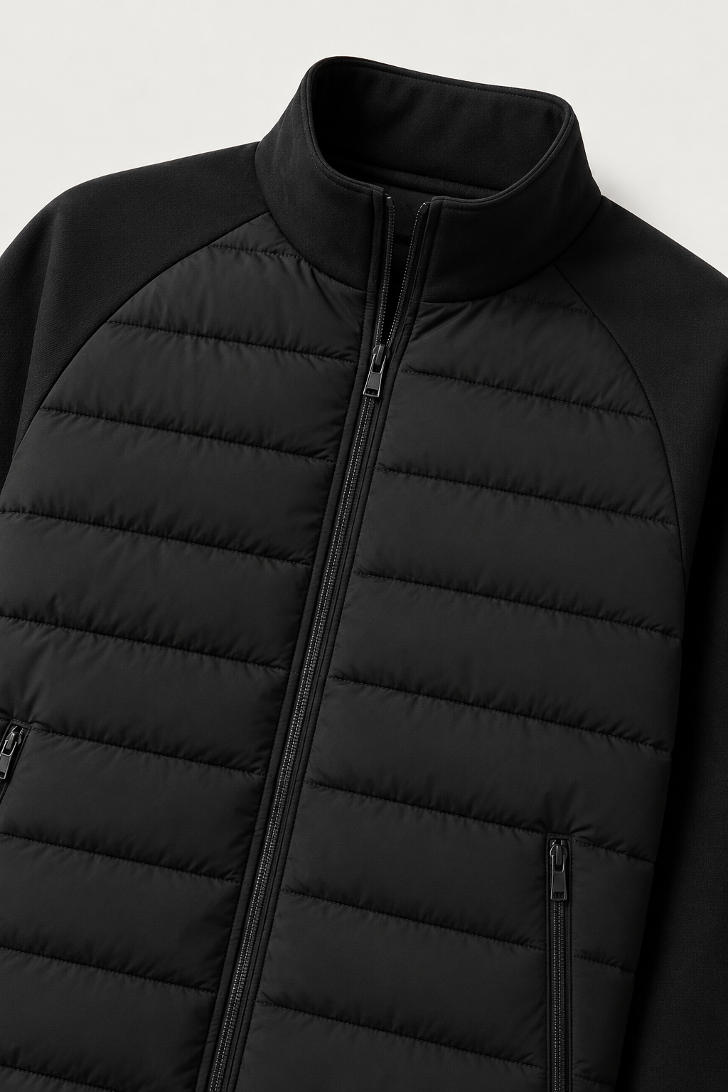 Essential Hybrid Jacket Black