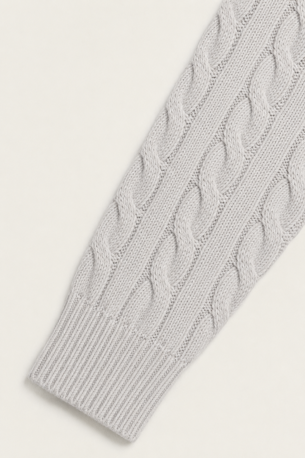 Artisan Cable Knit Gray