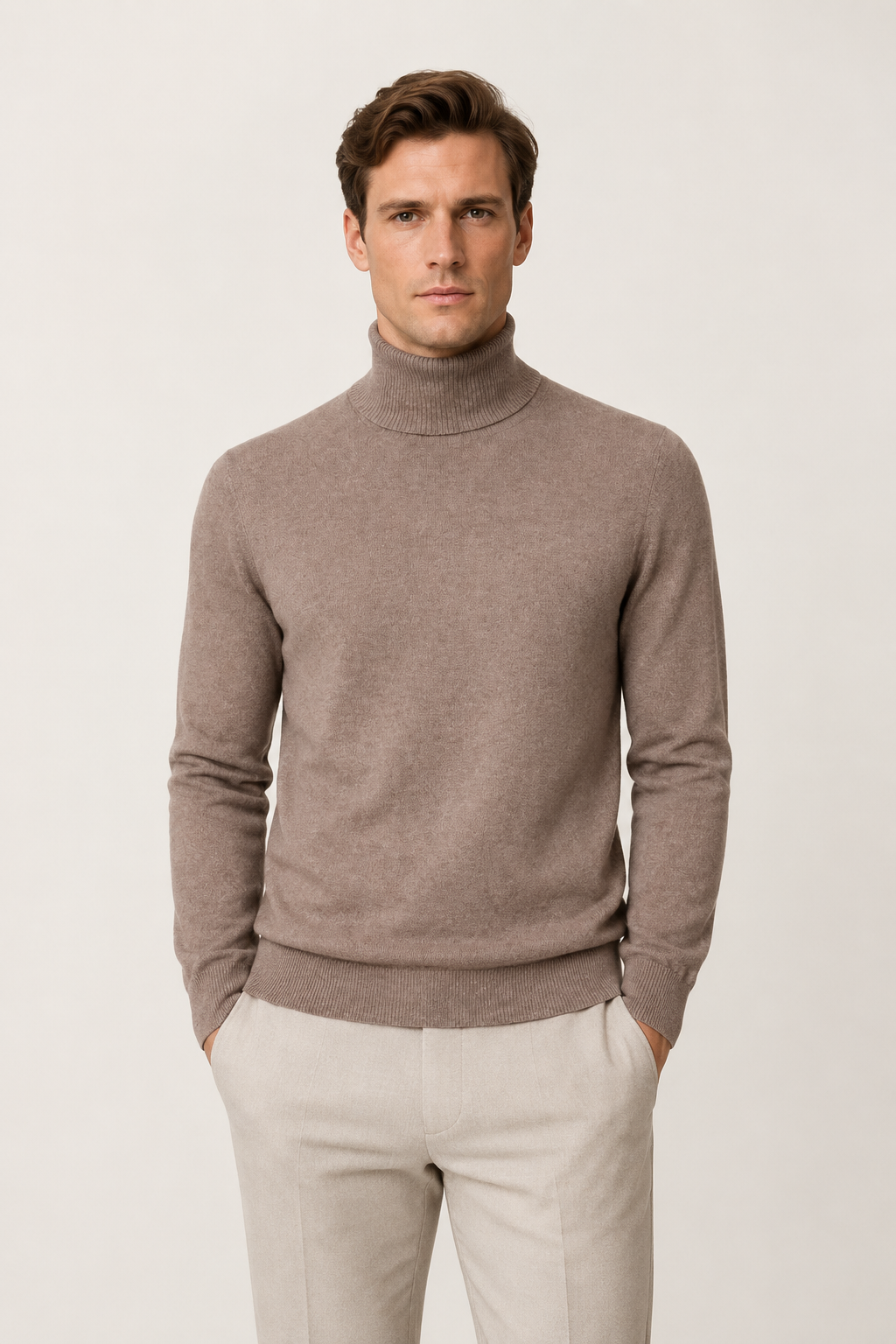 Intemporel Turtleneck Taupe