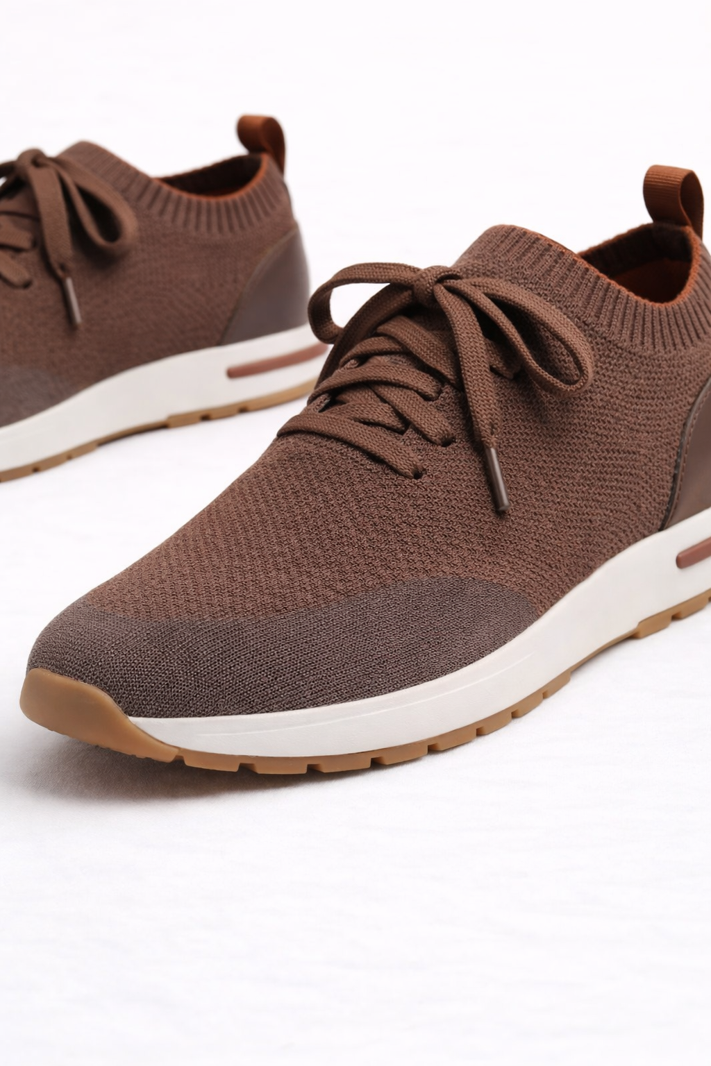 Selano Mesh Slip-On Brown