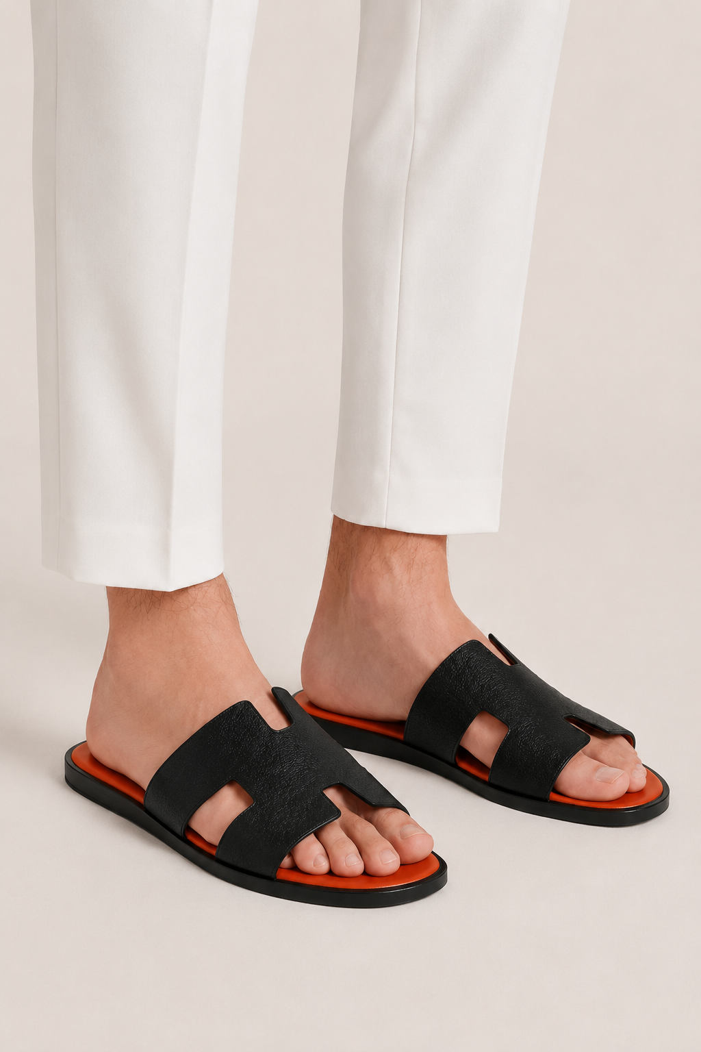 Valero Sandal Orange/Black
