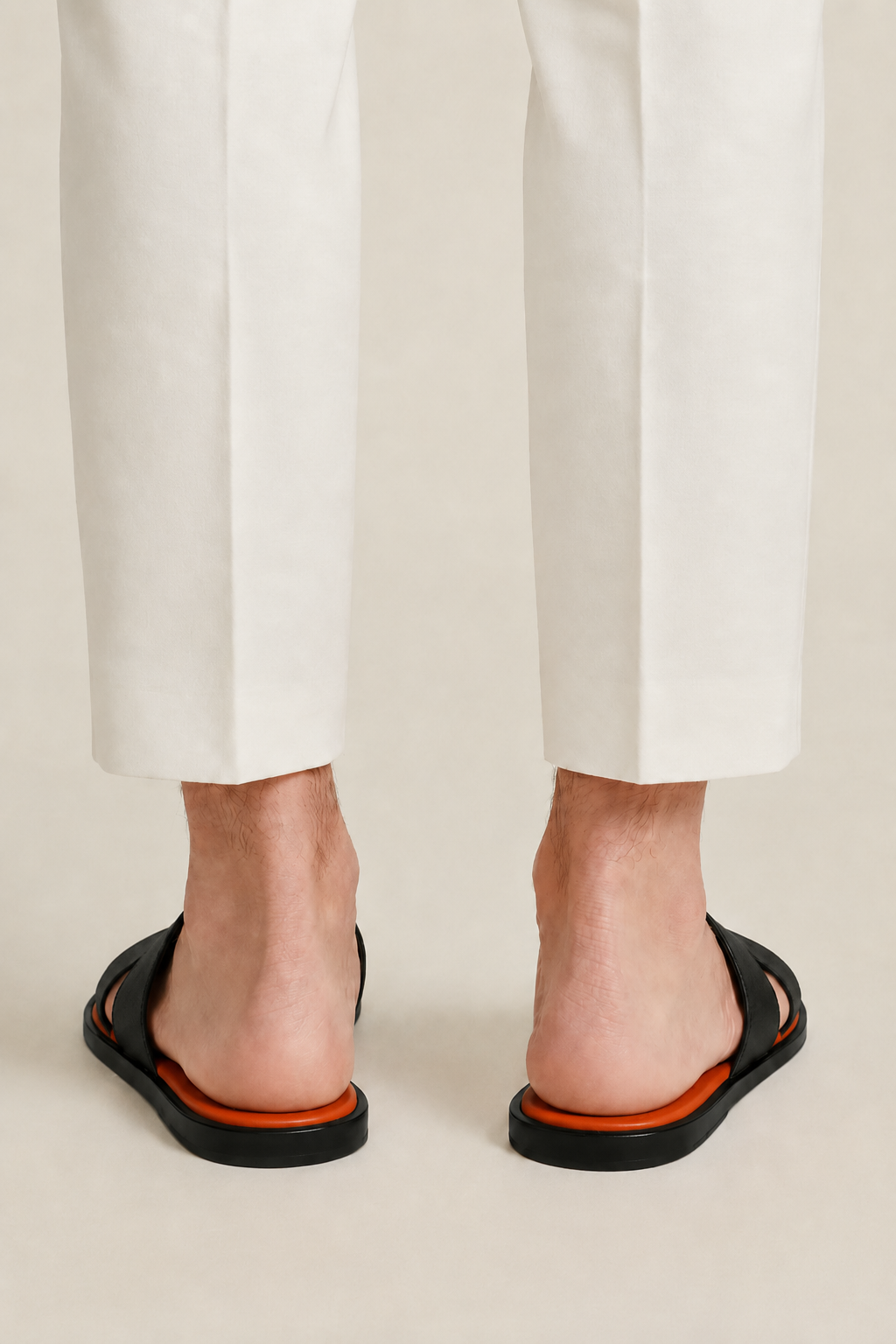 Valero Sandal Orange/Black