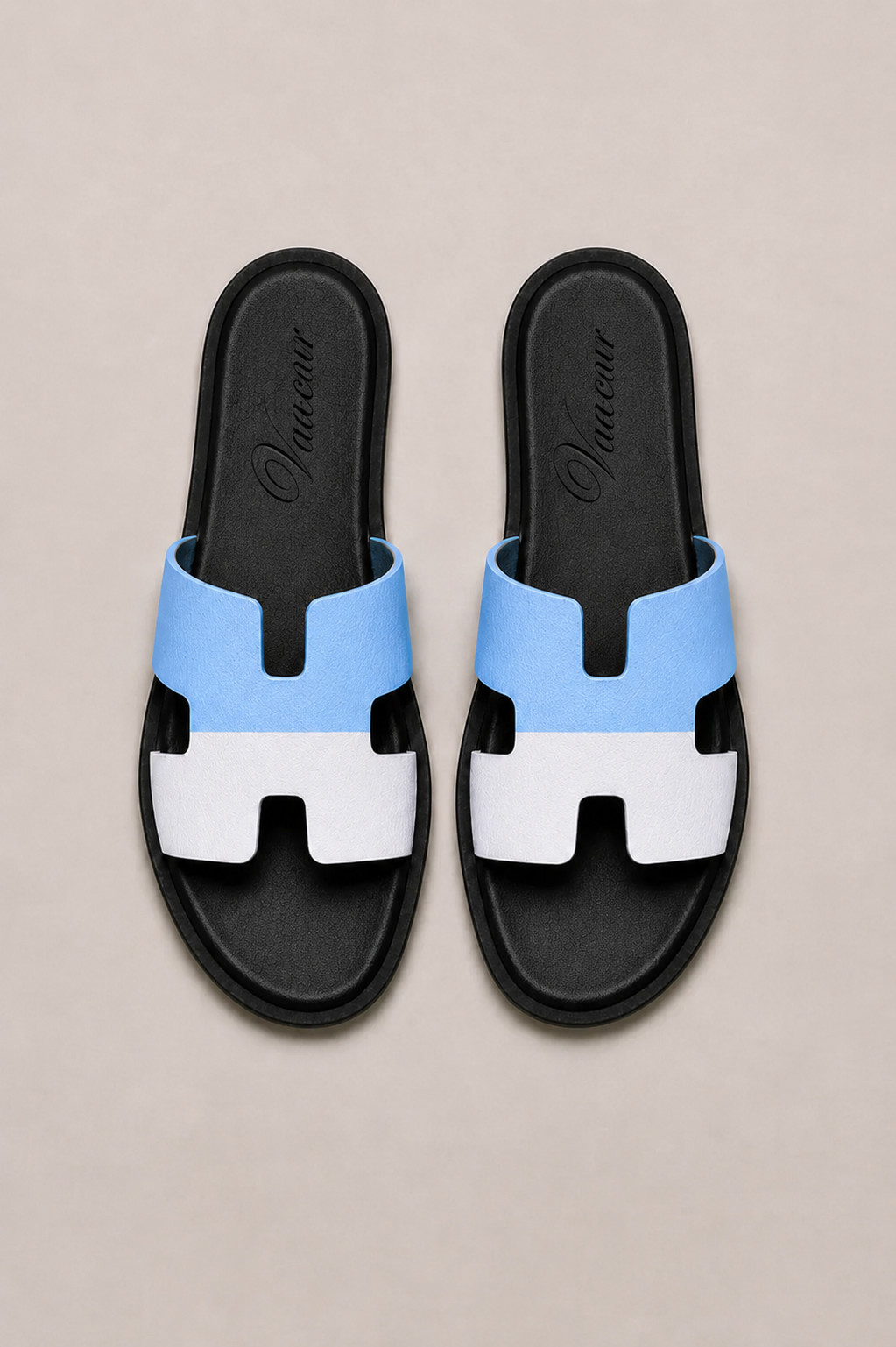 Valero Sandal Light Blue/White