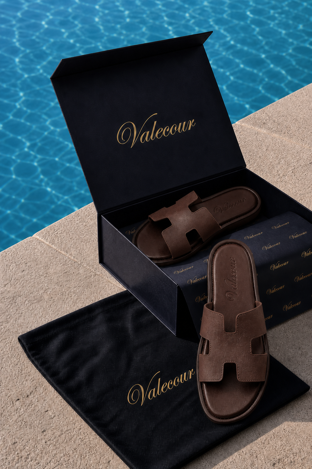 Valero Sandal Dark Brown