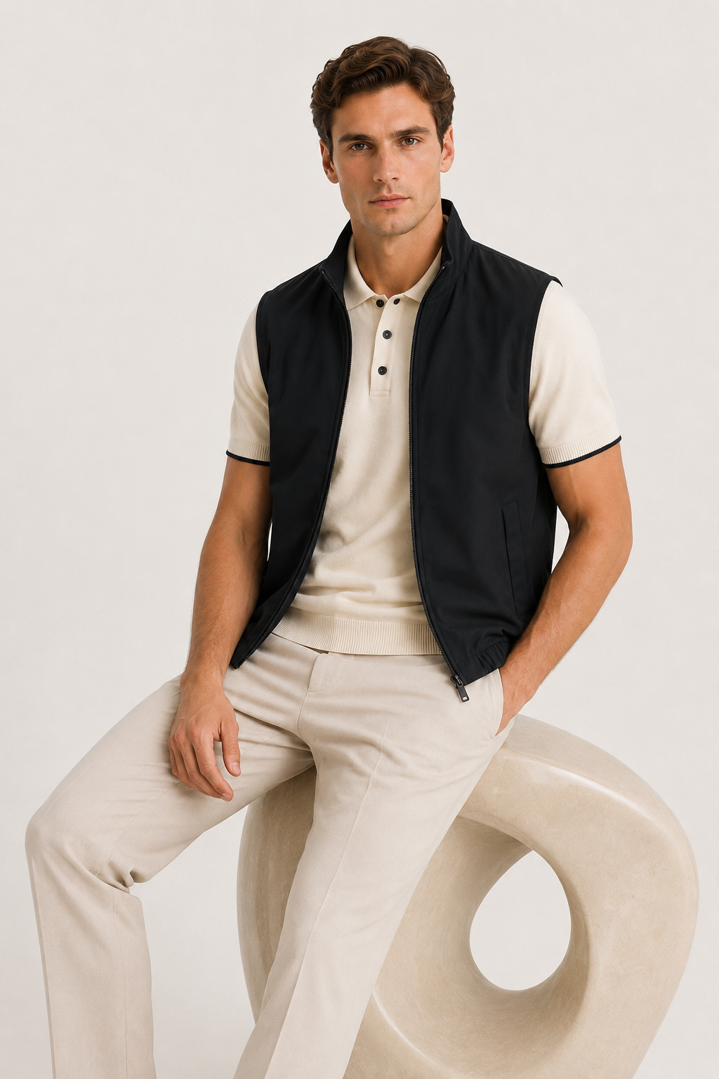 Reverso Bodywarmer Black