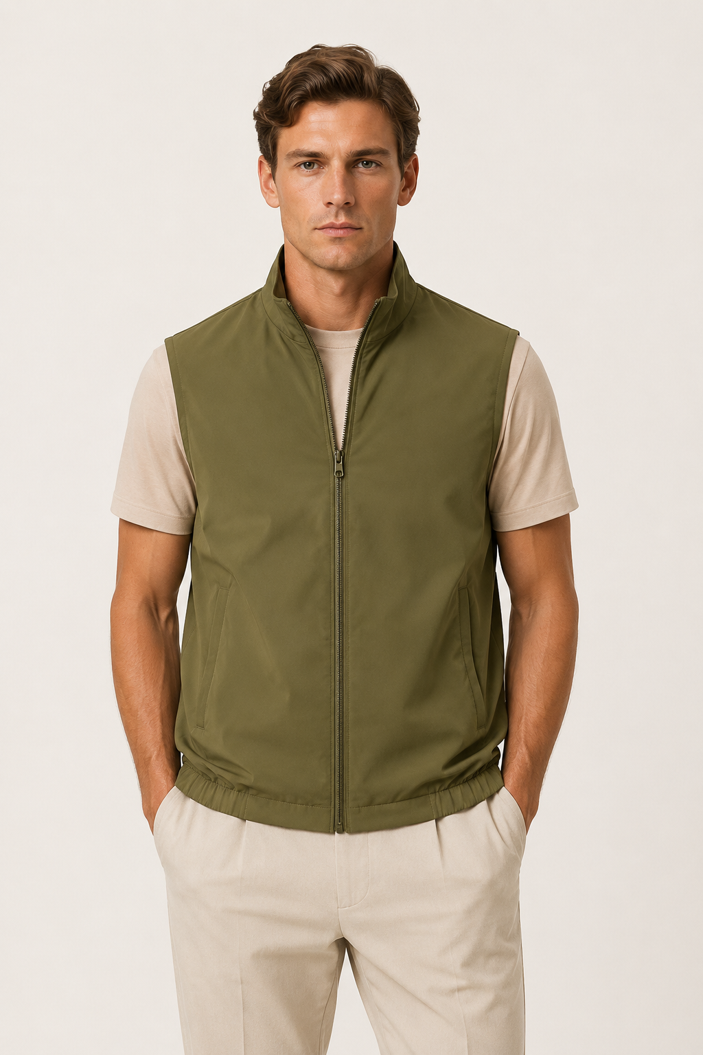 Reverso Bodywarmer Light Green