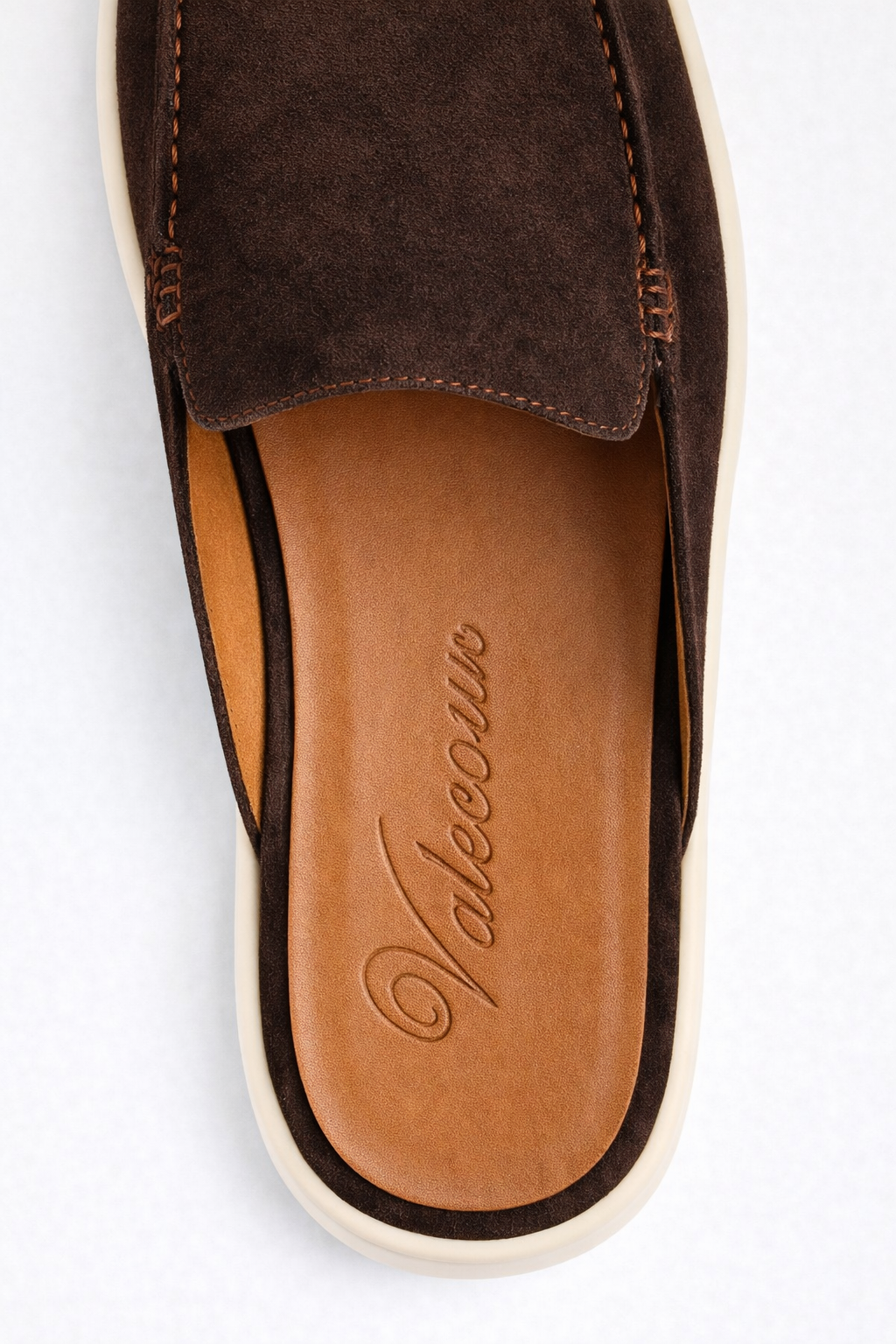 Ancestral Suede Mule Brown