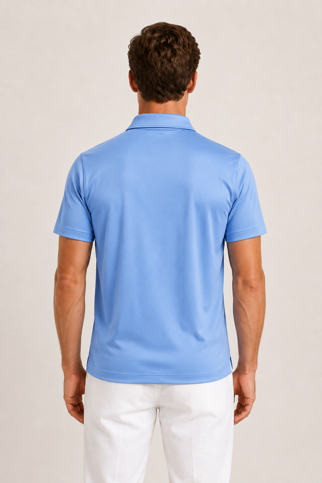 Azuro Polo Light Blue