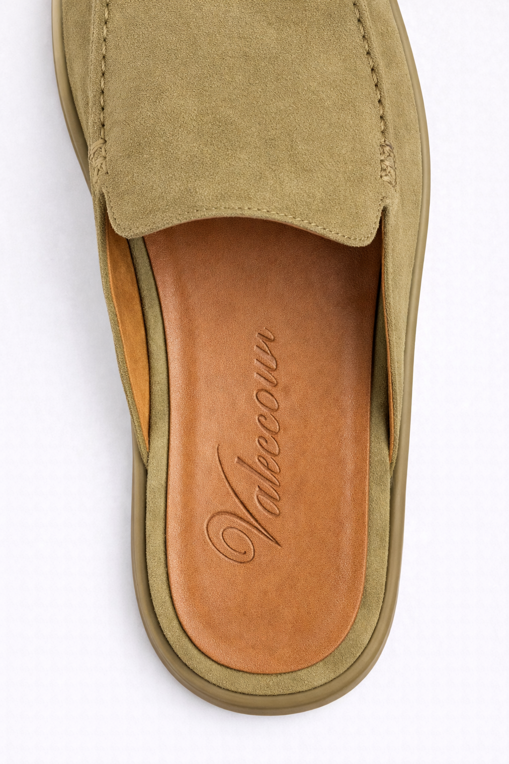 Ancestral Suede Mule Olive