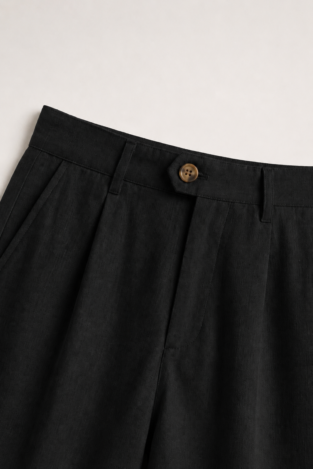 Caspian Cotton Short Black
