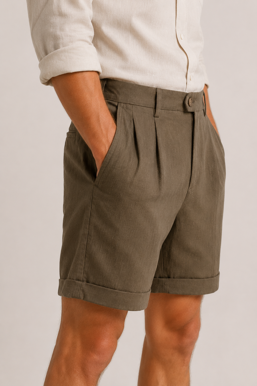 Caspian Cotton Short Coffee