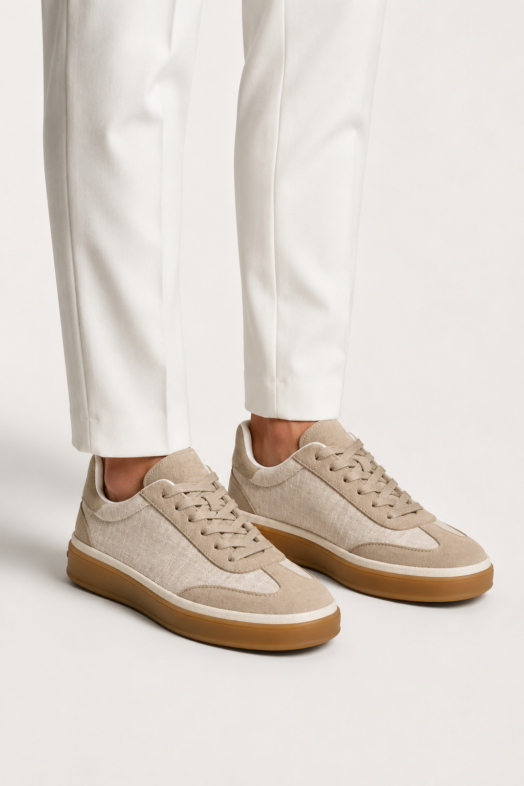Avenza Sneaker White/Beige