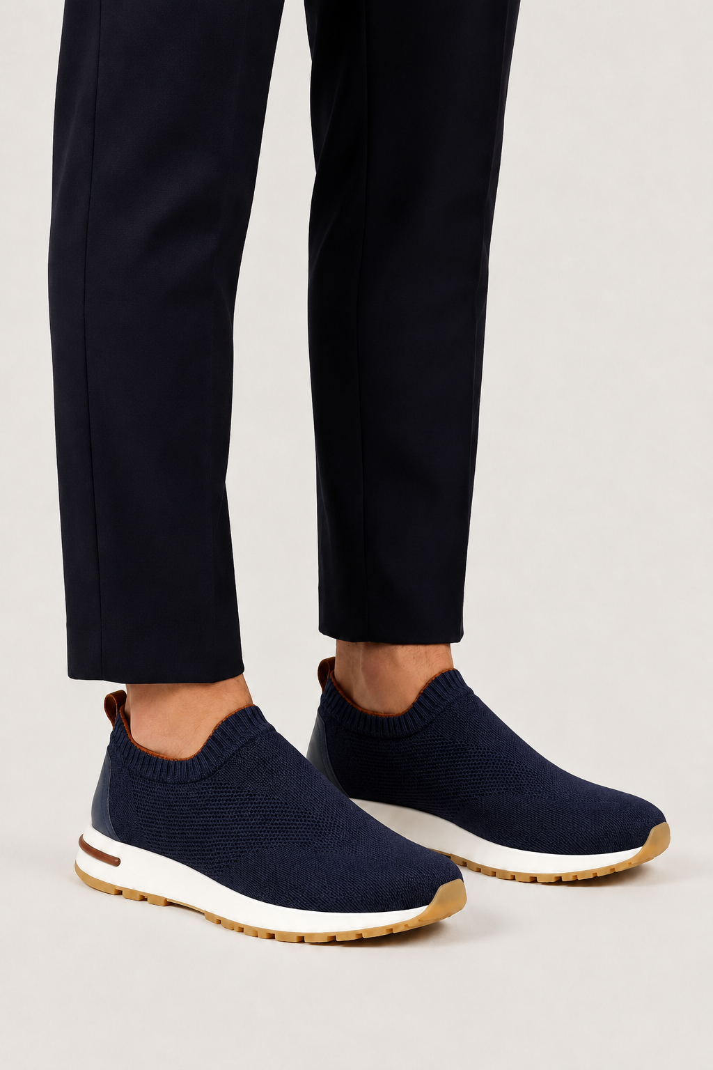 Milano Mesh Slip-On Navy