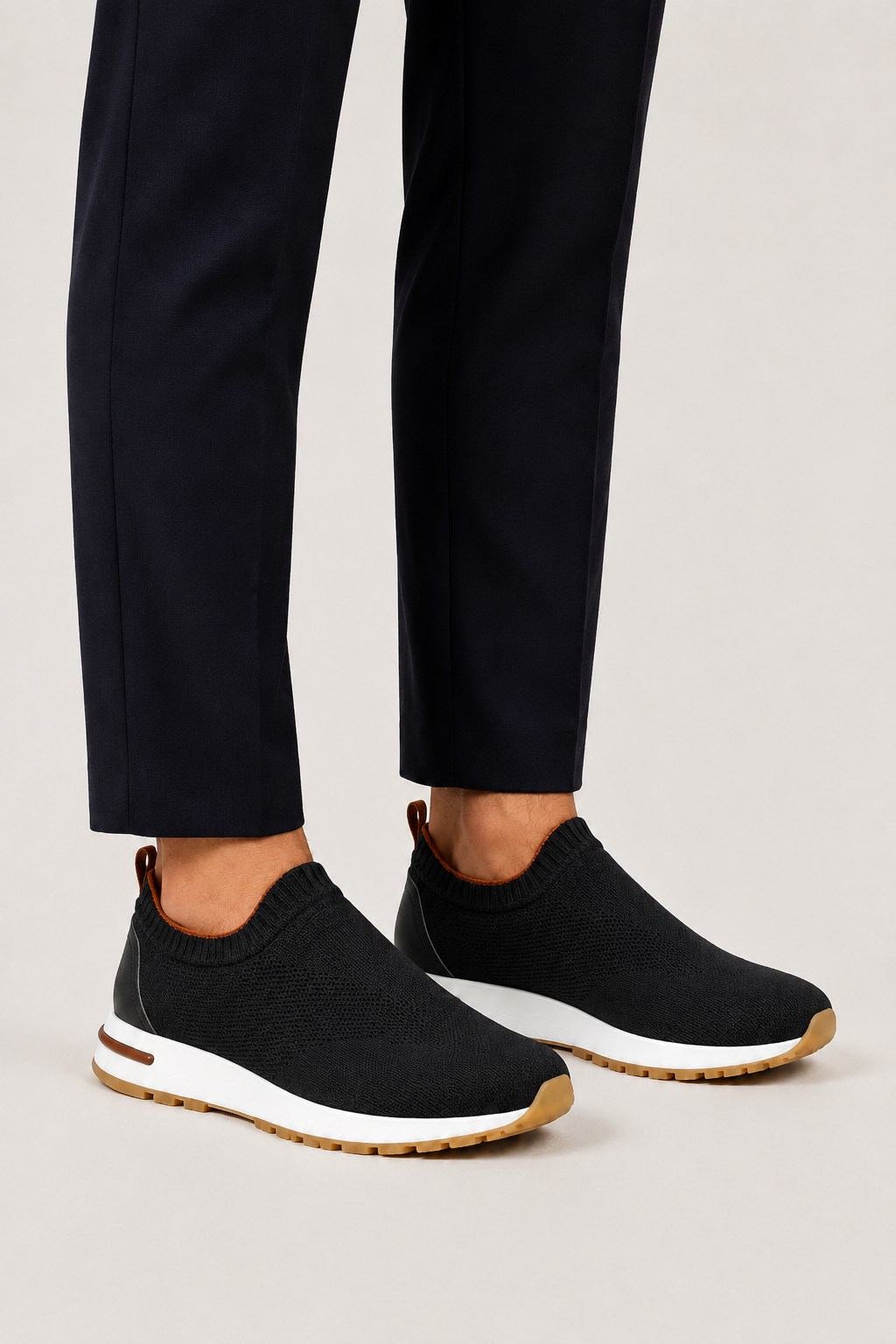 Milano Mesh Slip-On Black