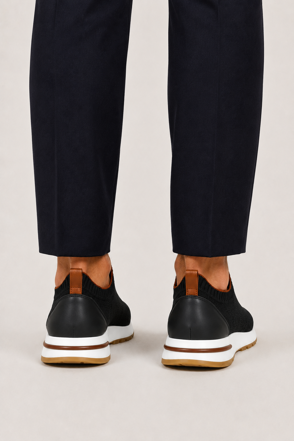Milano Mesh Slip-On Black