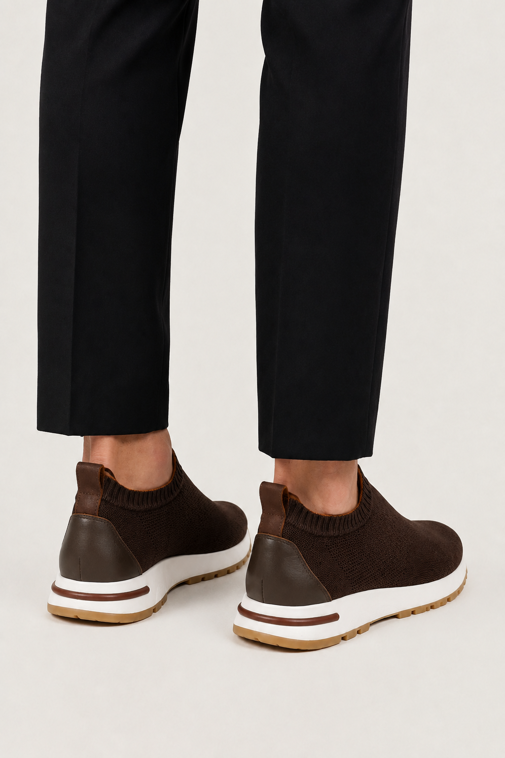 Milano Mesh Slip-On Brown