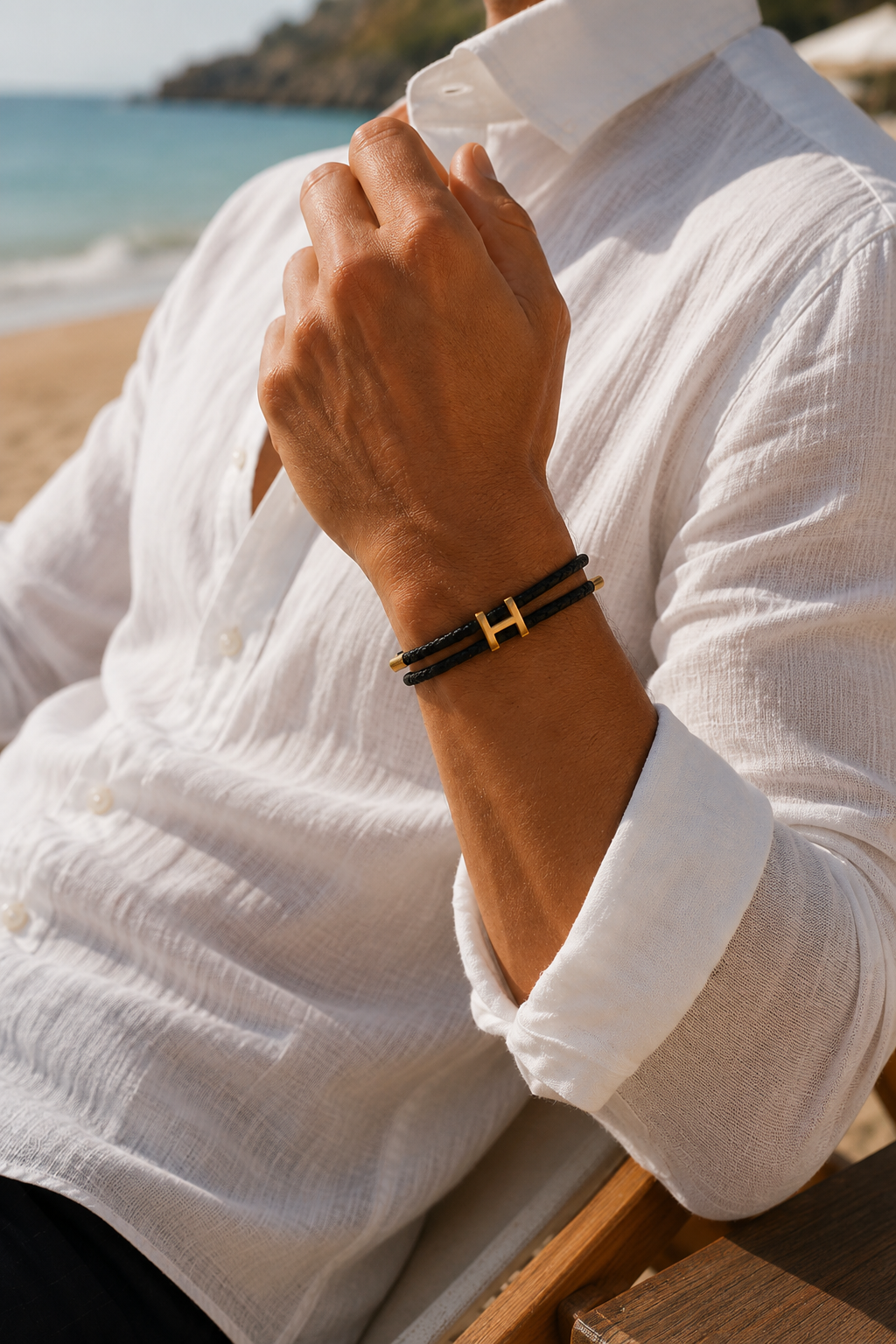 Valecour Bracelet Black/Gold