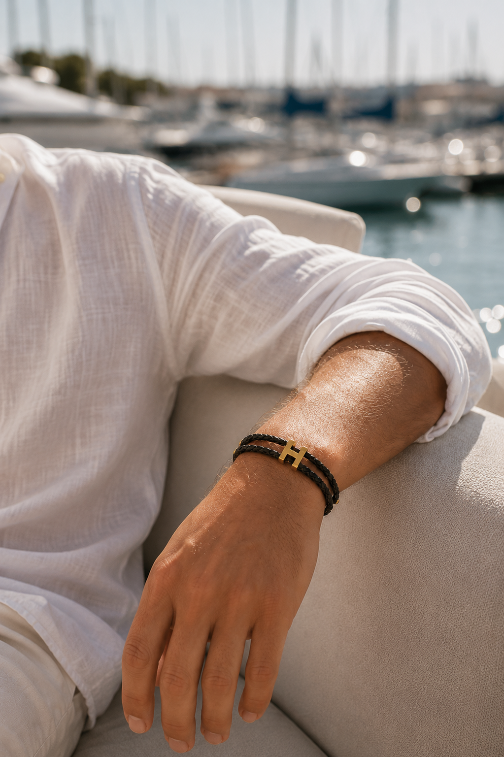 Valecour Bracelet Gold/Black