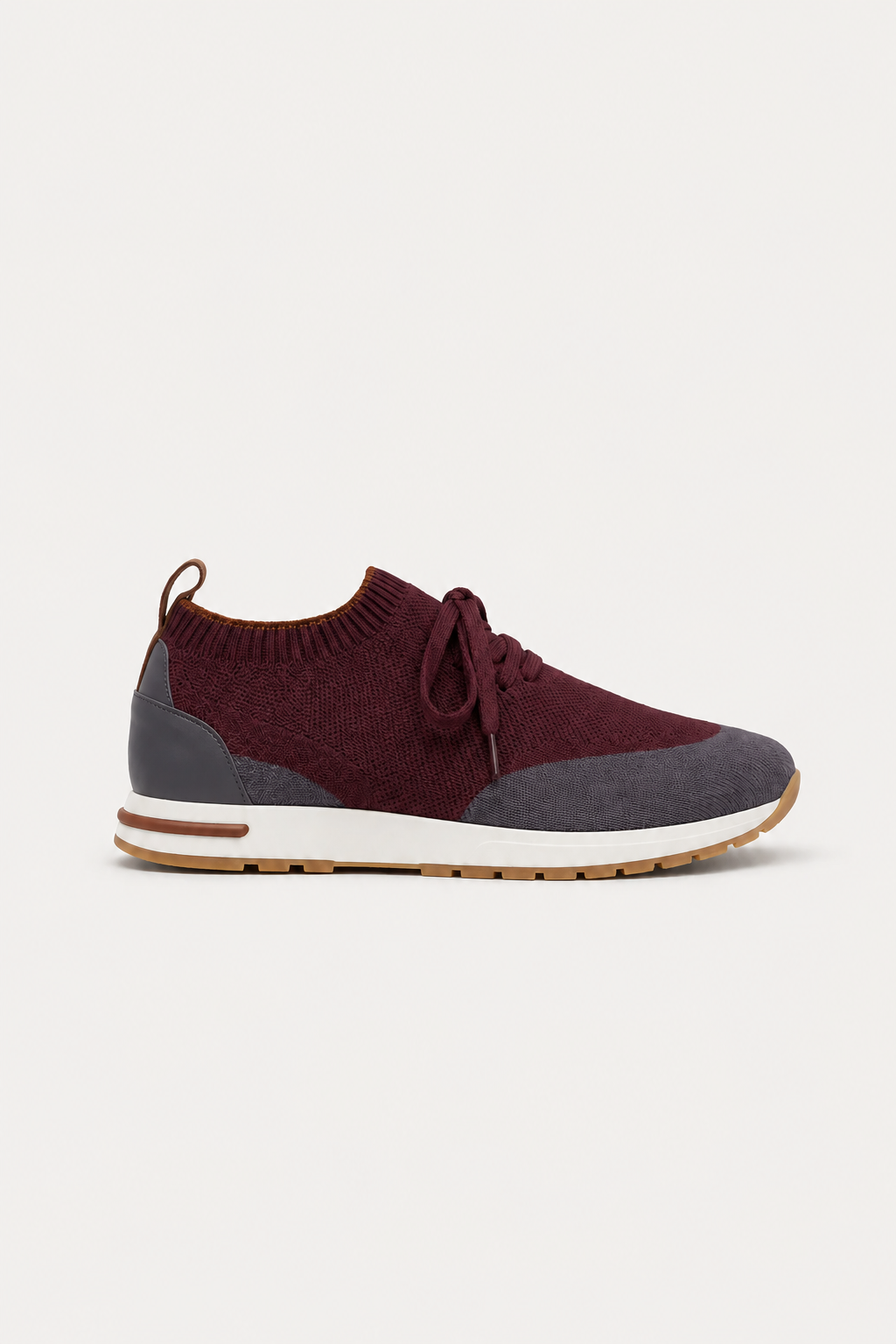 Selano Mesh Slip-On Burgundy