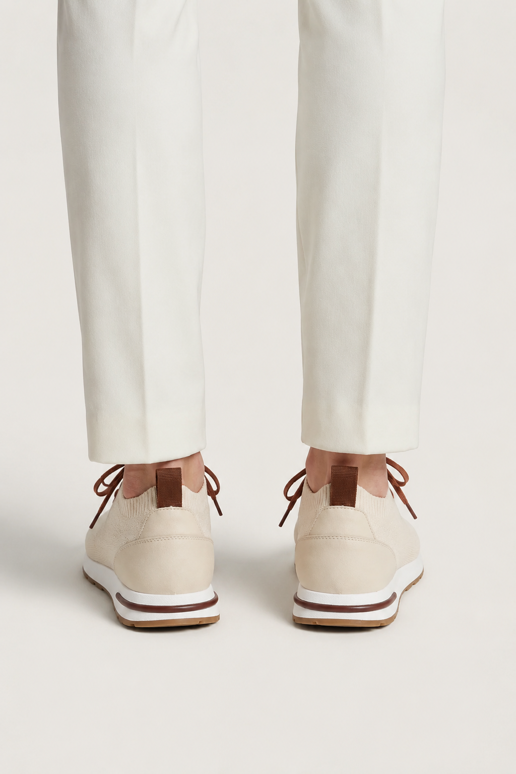 Selano Mesh Slip-On Ivory