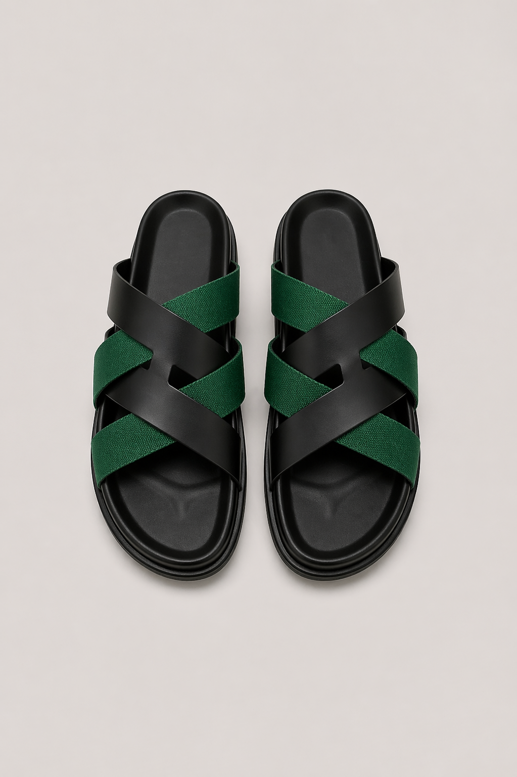 Alviro Sandal Nº1 Green/Black