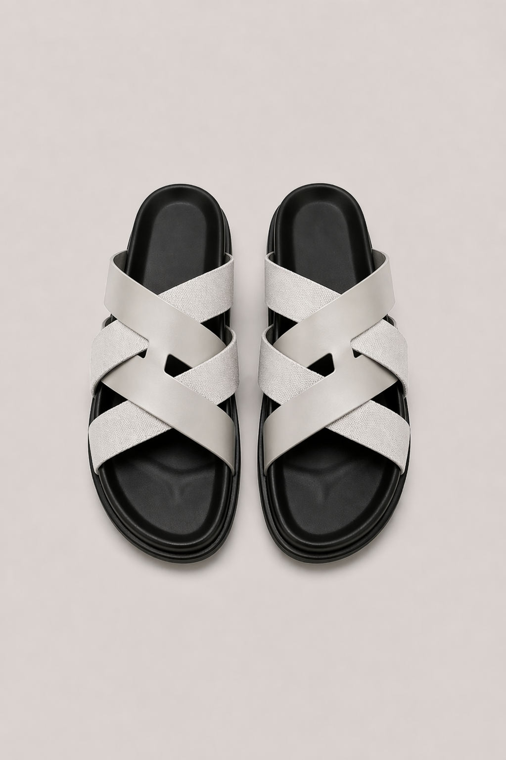 Alviro Sandal Nº1 Light Gray