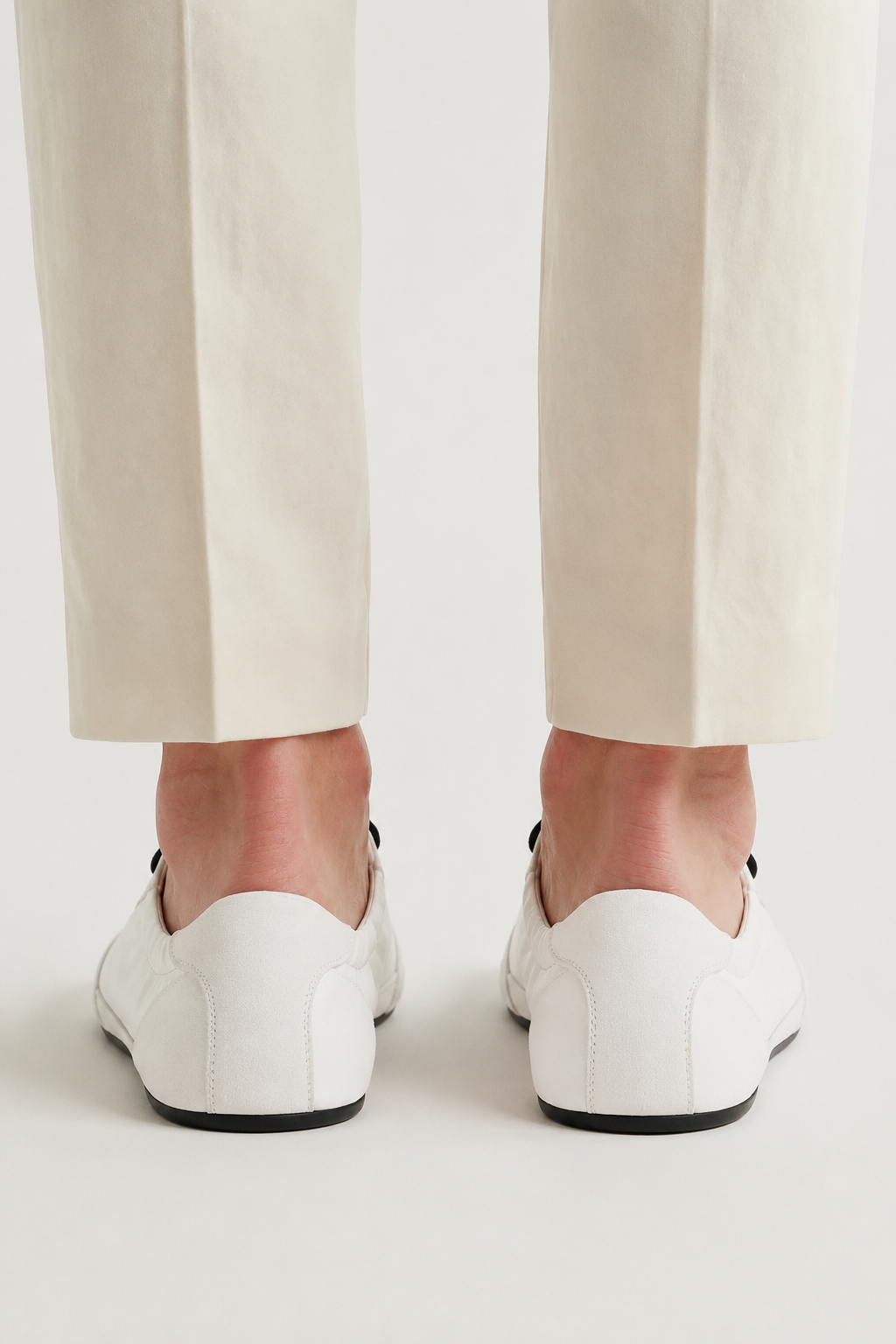 Ravello Racing Sneaker White