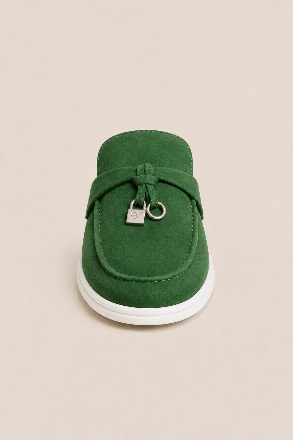 Ancestral Buckle Mule Green