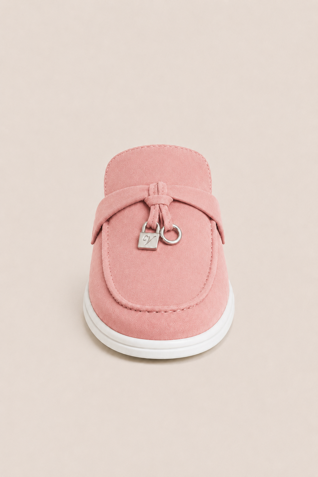 Ancestral Buckle Mule Pink