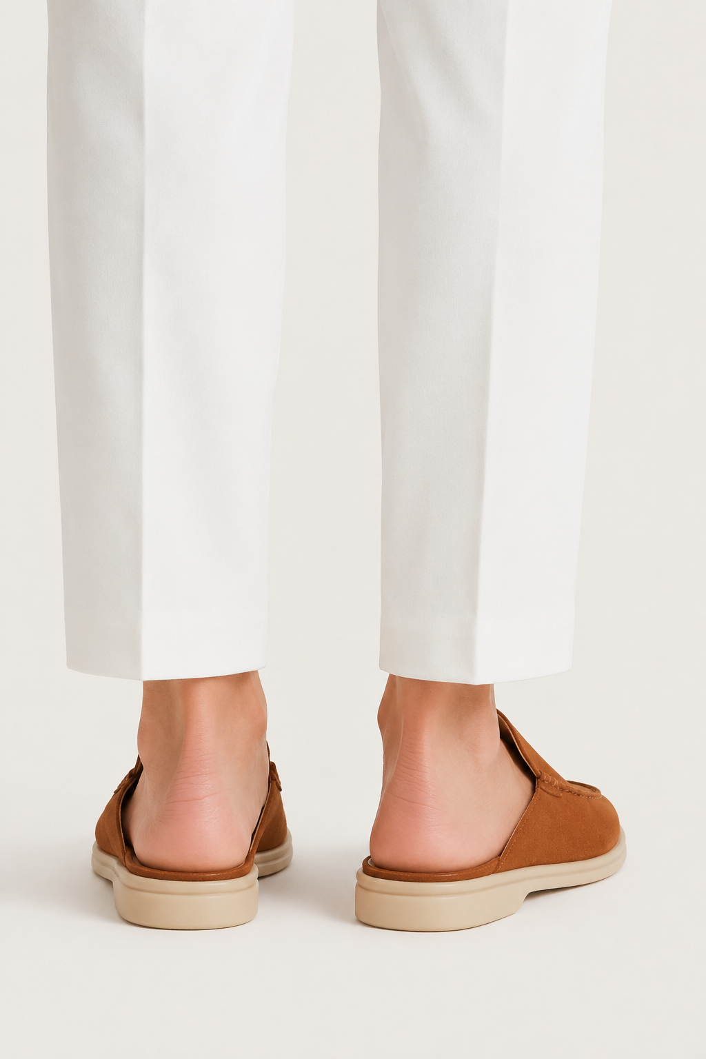 Ancestral Suede Mule Tan