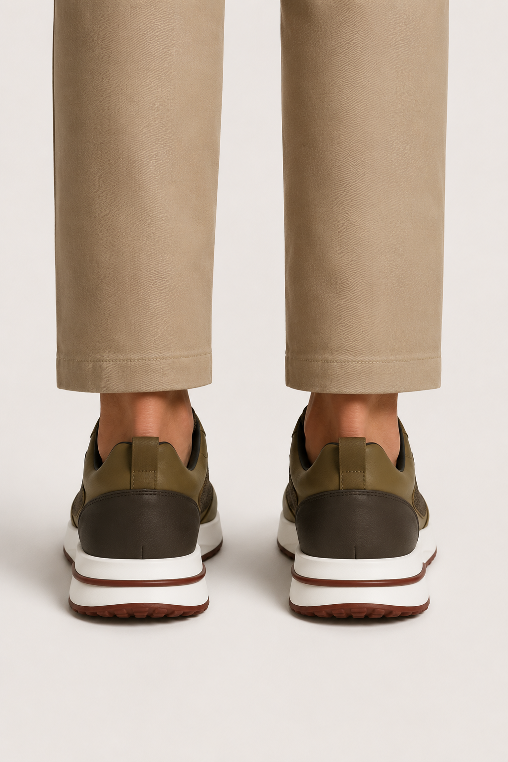 Sorrento Sneaker Olive Brown