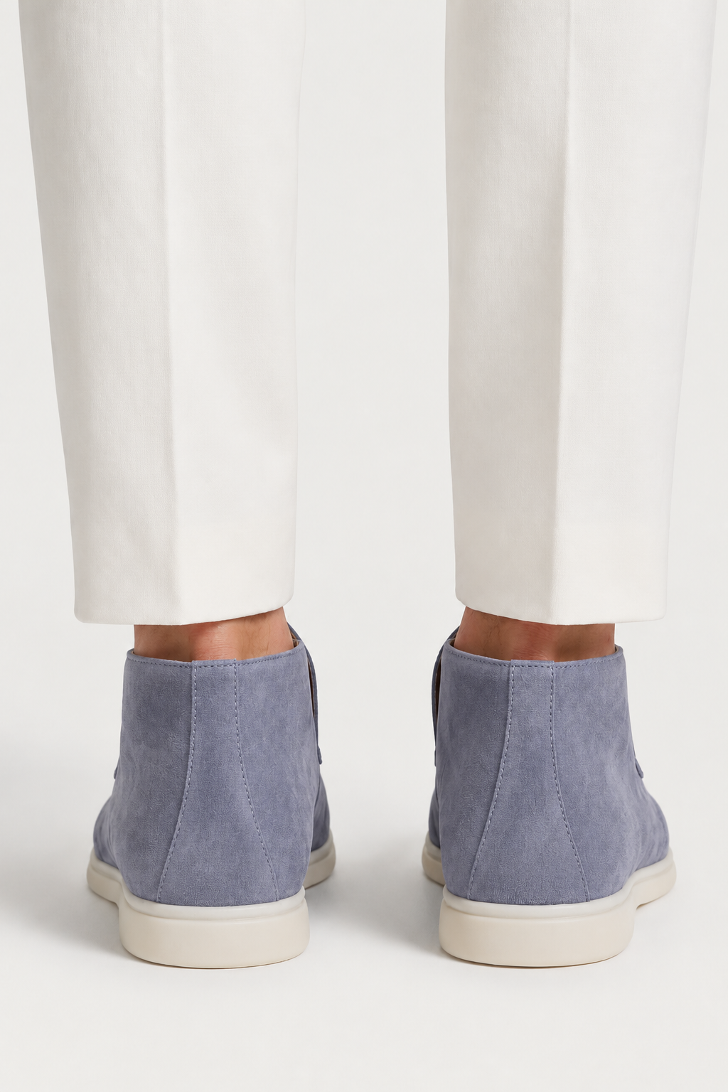 Cortina Suede Loafer Baby Blue
