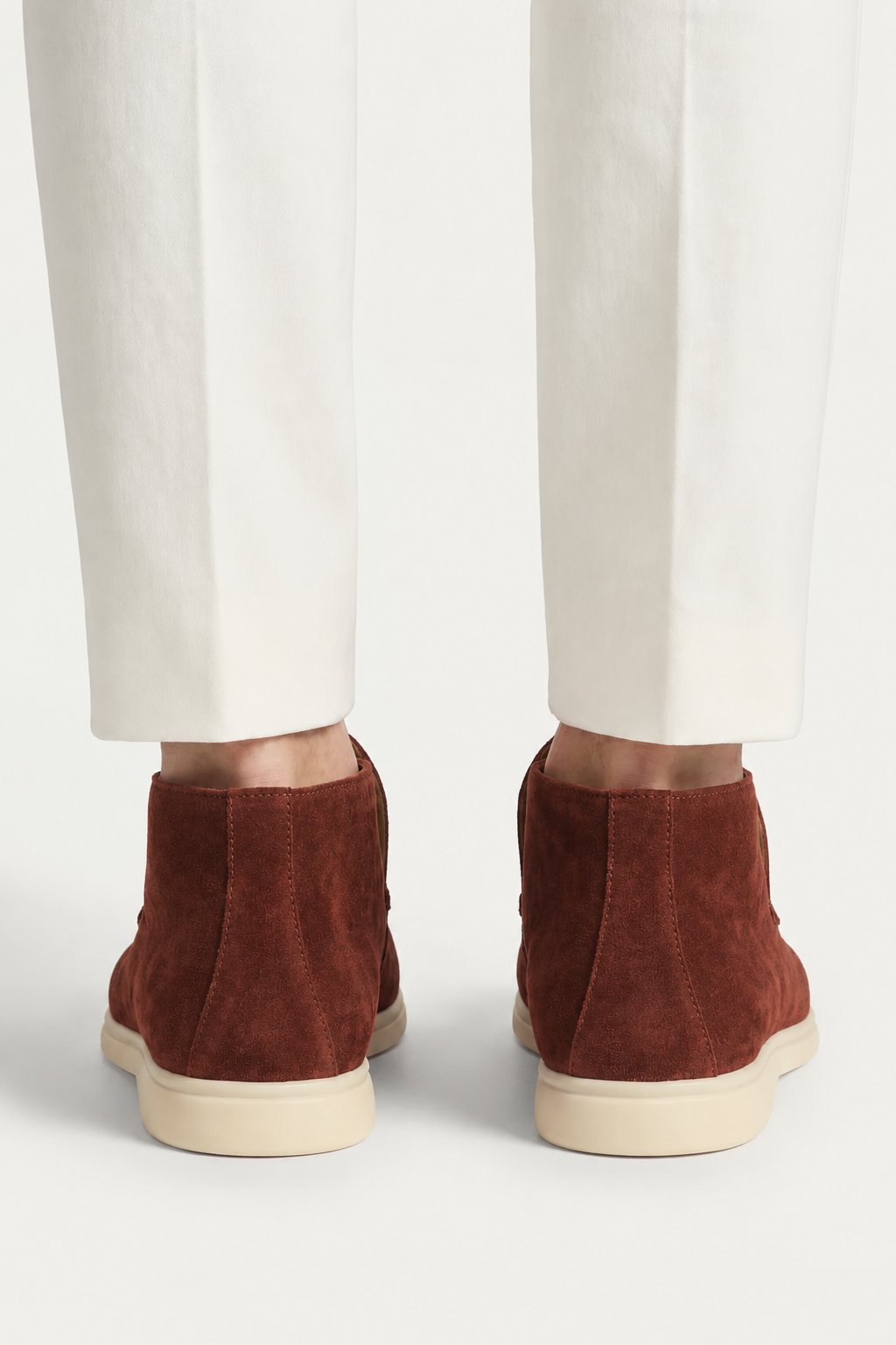 Cortina Suede Loafer Burgundy