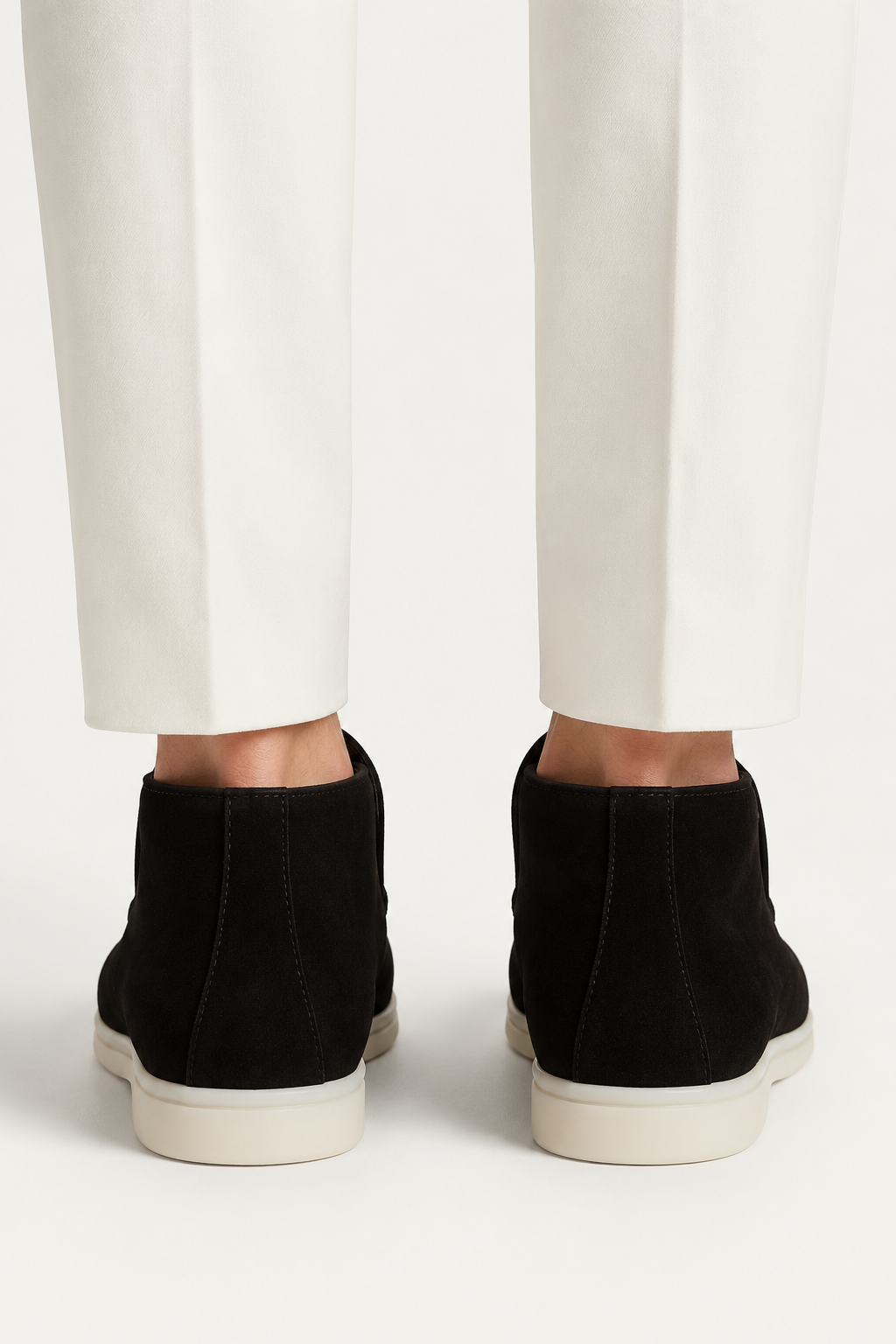 Cortina Suede Loafer Black