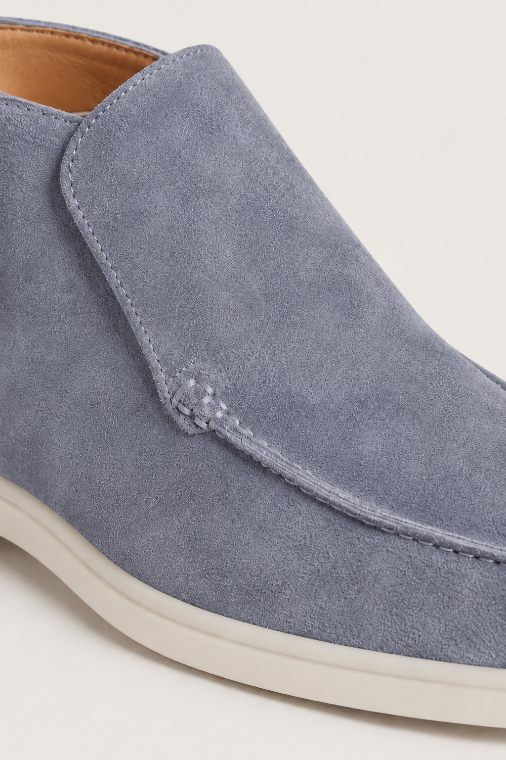 Cortina Suede Loafer Baby Blue