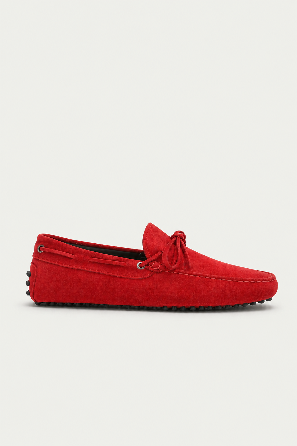 Capri Suede Moccasin Red