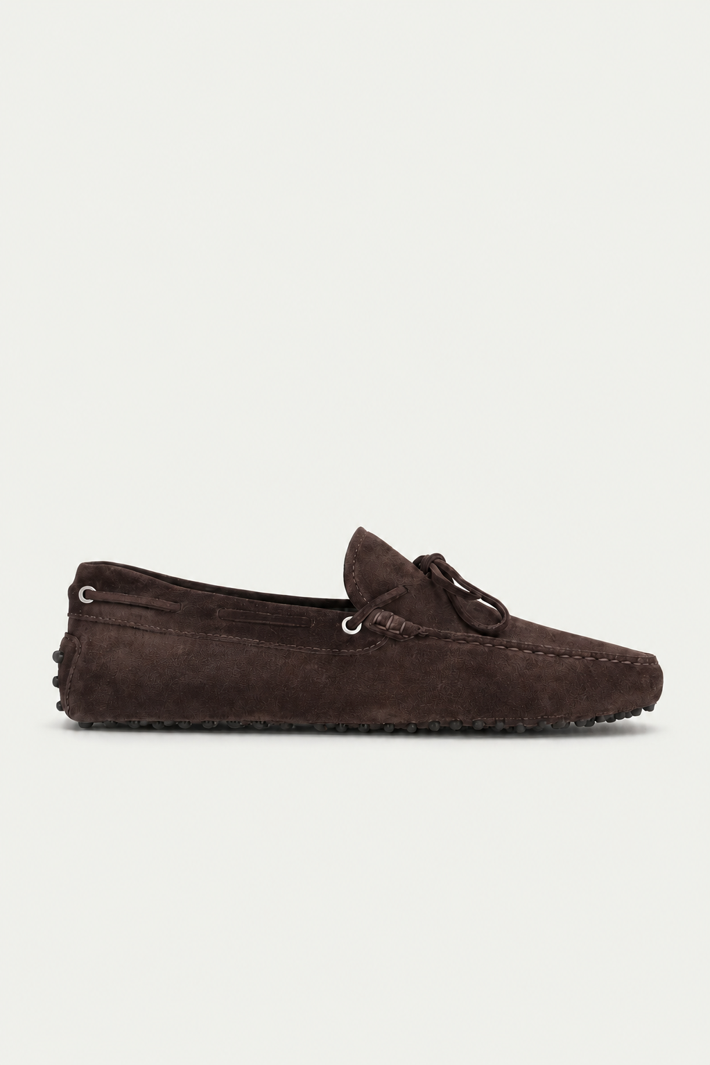 Capri Suede Moccasin Dark Brown