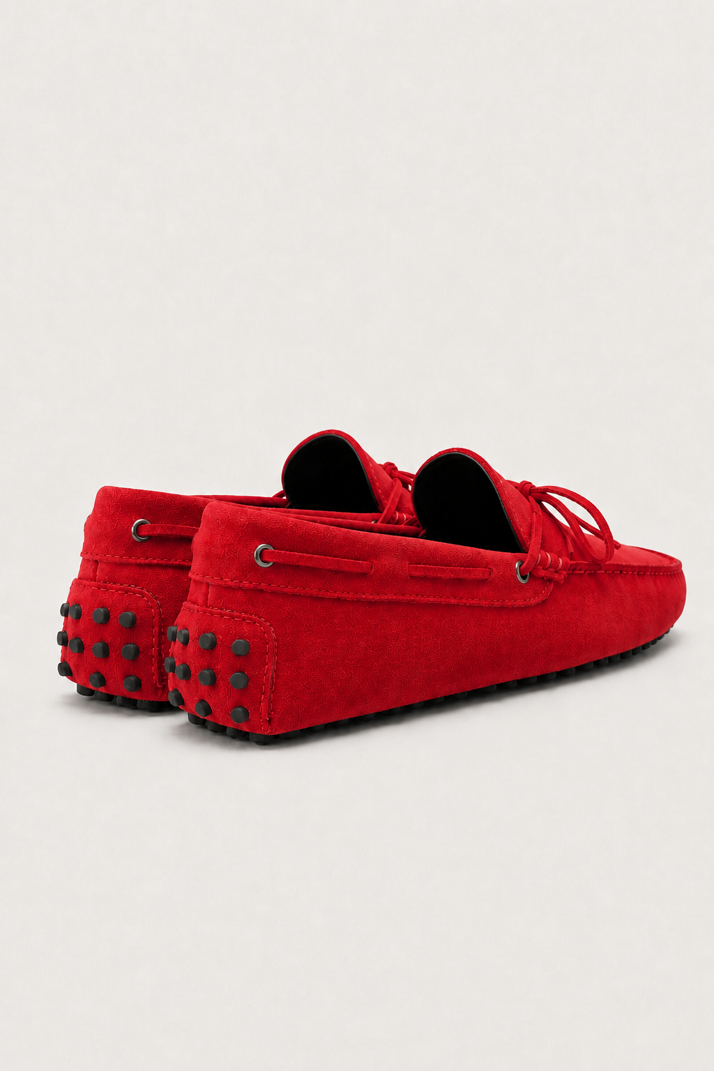Capri Suede Moccasin Red