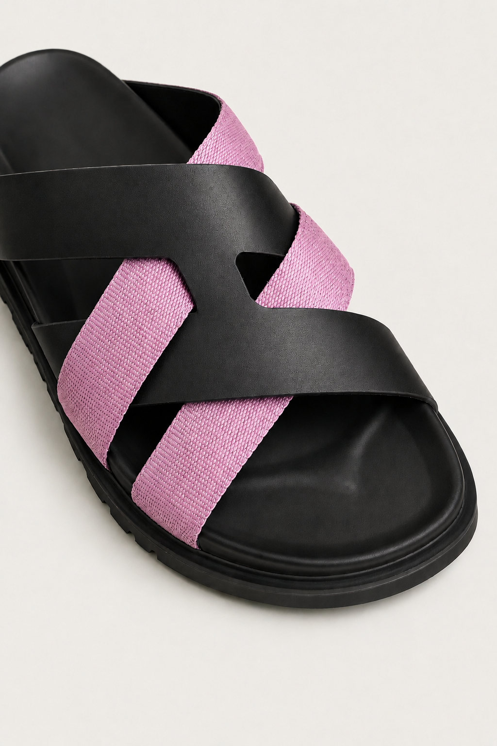 Alviro Sandal Nº1 Black/Pink