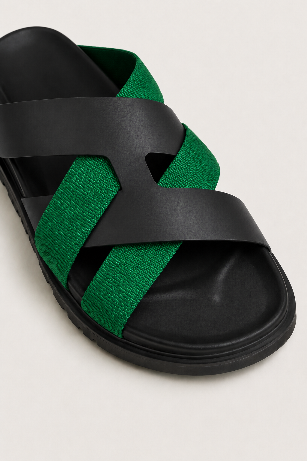 Alviro Sandal Nº1 Green/Black